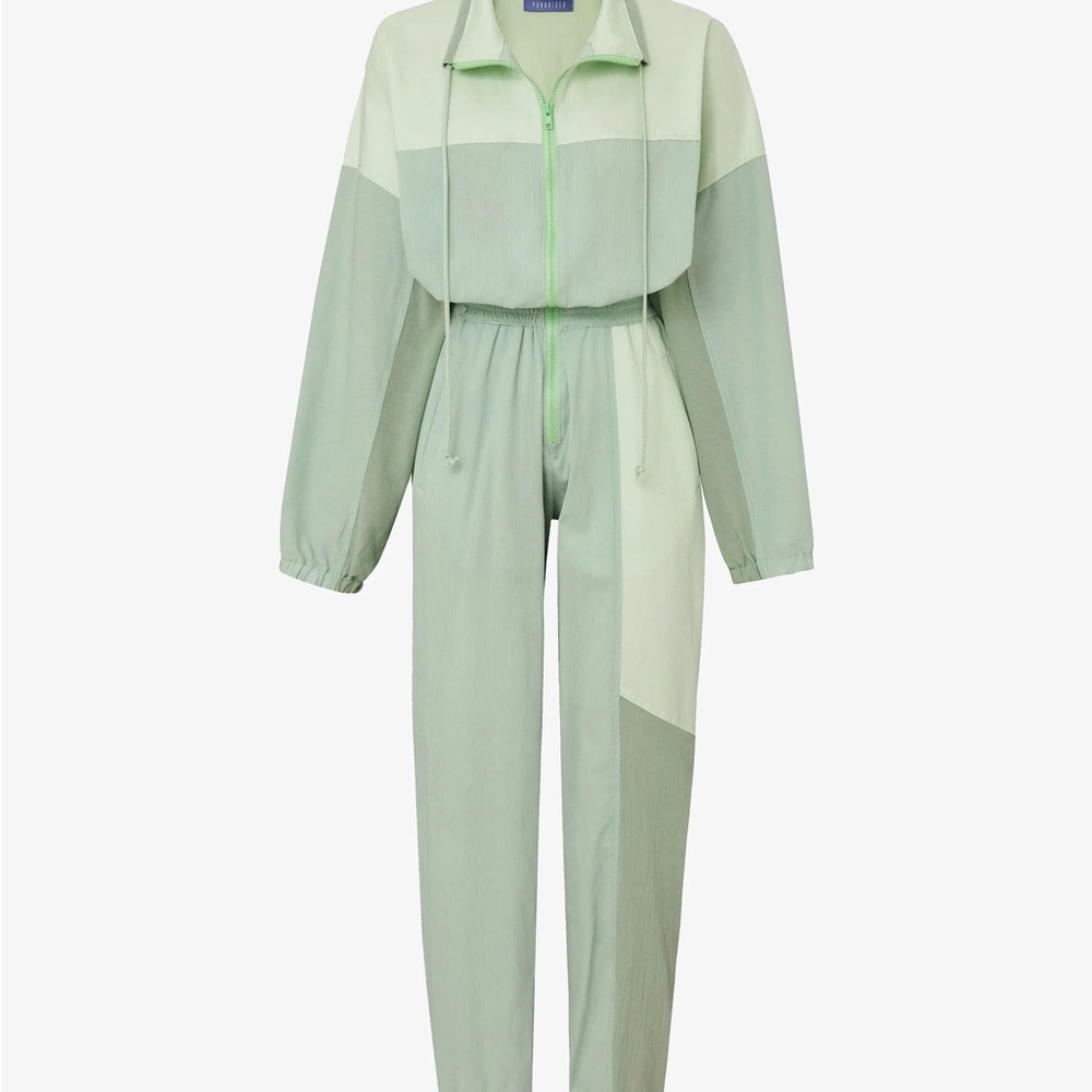 Paradised Green Jumpsuit